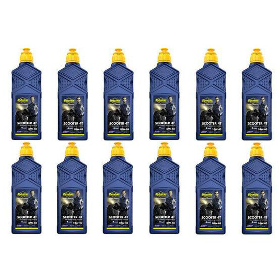 Putoline Scooter 4T Four Stroke Oil Synthetic 10/40 1 Litre Box Of 12