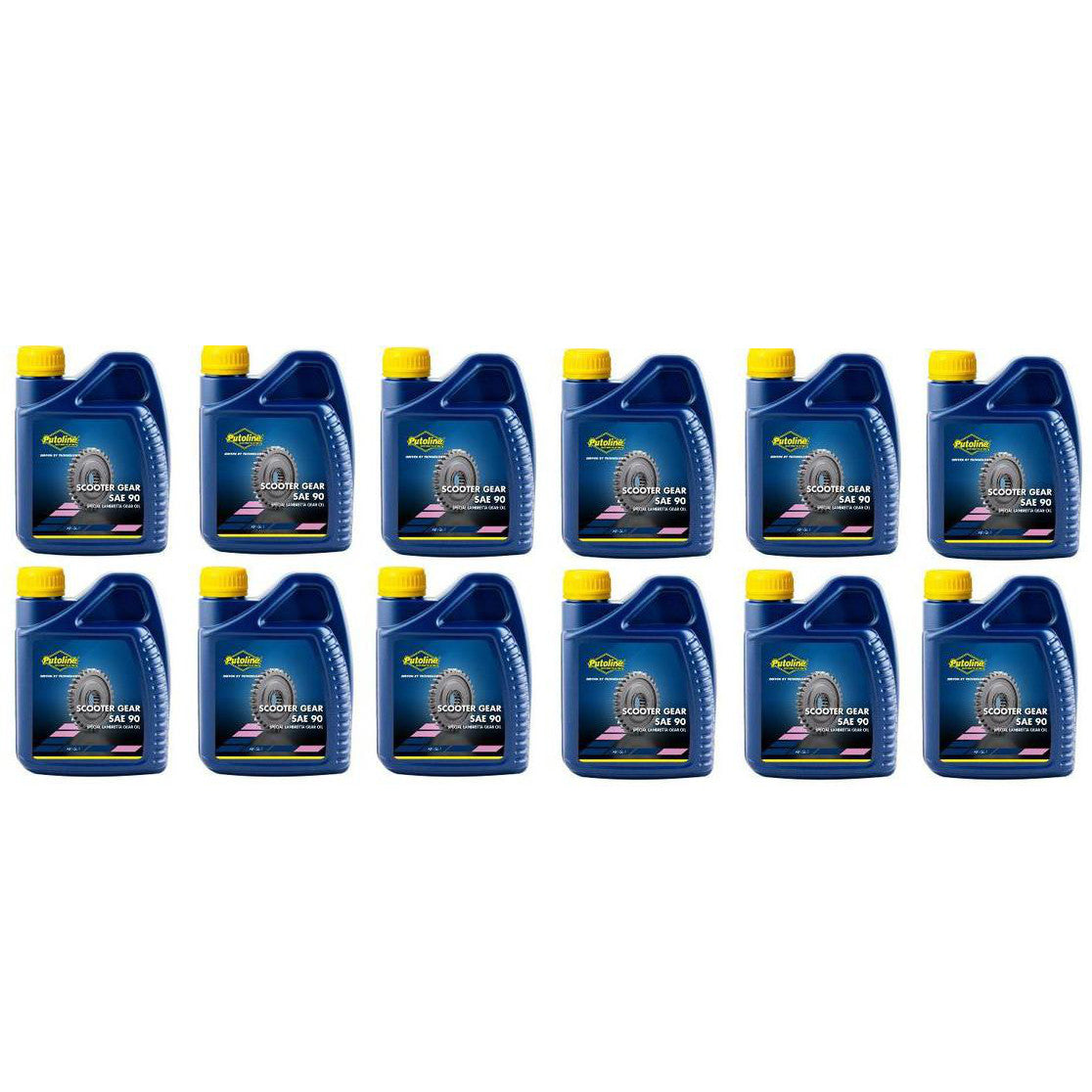 Putoline Gearbox SAE 90 1/2 Litre Box Of 12 Lambretta