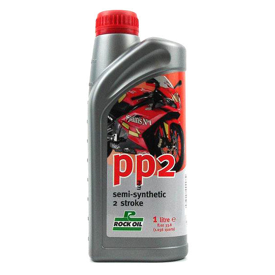 Rock Oil 2Stroke PP2 Pre Mix/Inject. SemiSynth 1 Litre