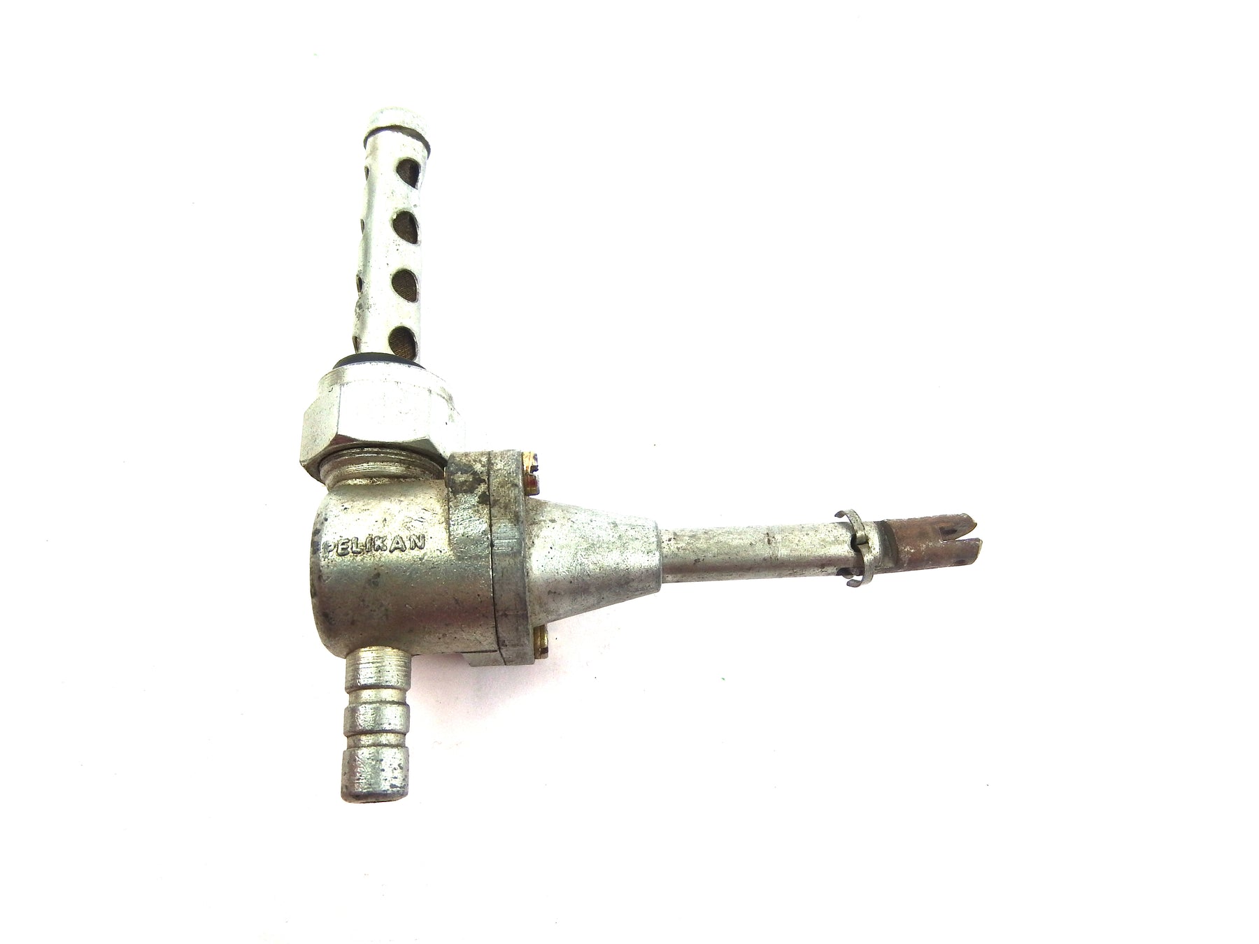 Lambretta Series 1 2 3 Li GP SX TV SIL Fuel Petrol Tap - Zinc