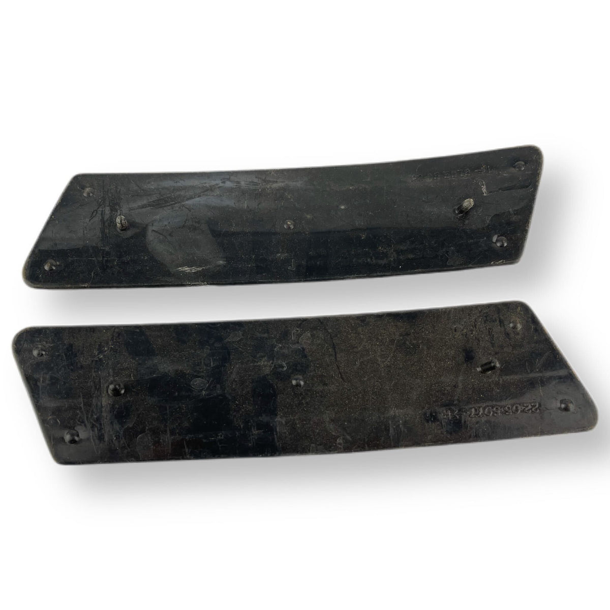 Lambretta SIL GP DL Side Panel Grill Black Pair - B Grade