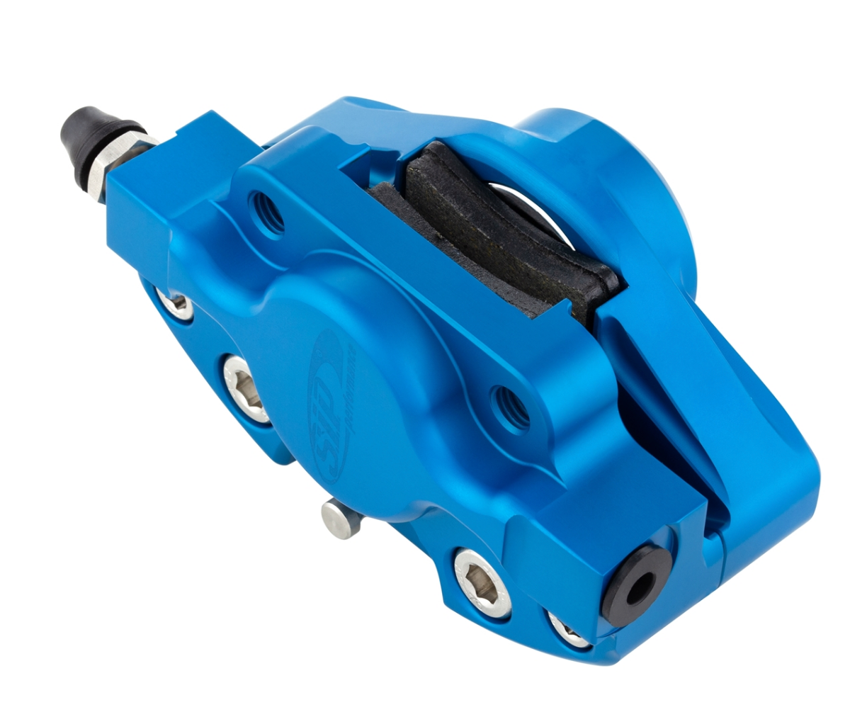 Vespa PX Disc MY T5 Classic LML Grimeca SIP Front Hydraulic Brake Caliper - Matt Blue Anodised