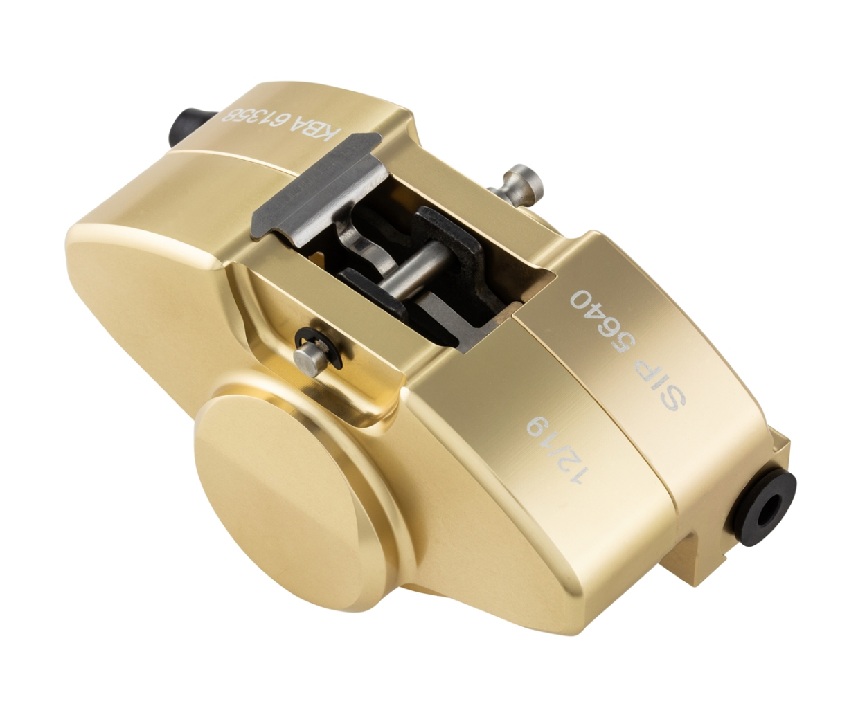 Vespa PX Disc MY T5 Classic LML Grimeca SIP Front Hydraulic Brake Caliper - Satin Gold Anodised