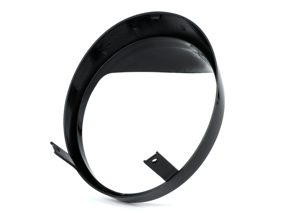 Vespa GTS 300 HPE GTS 125 iGet (’19-) Moto Nostra Headlight Rim & Visor - Gloss Black