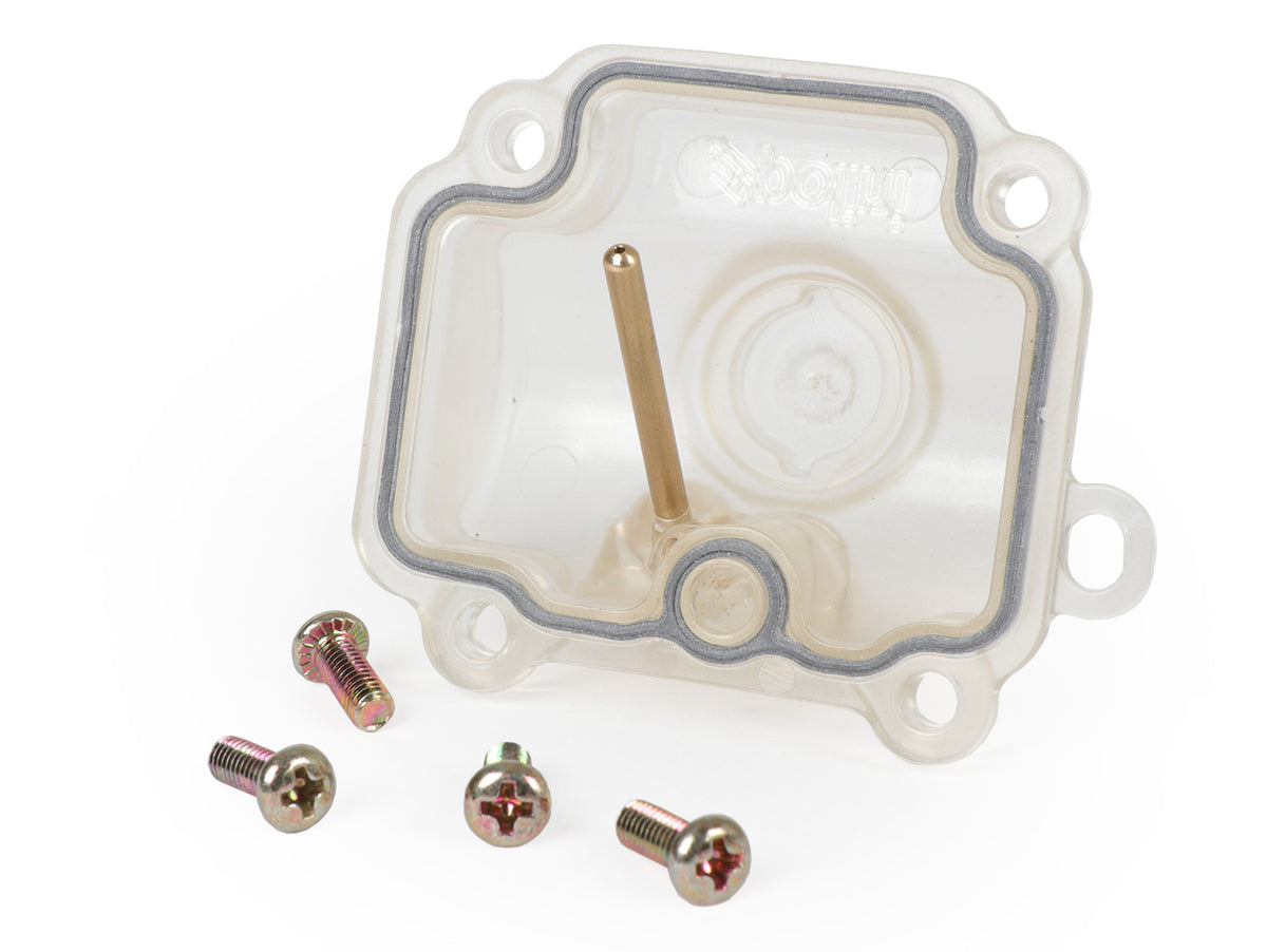 POLINI CP Carburettor Float Chamber Transparent inc. O-Ring Seal & Fixing Screws Ø=15-24mm