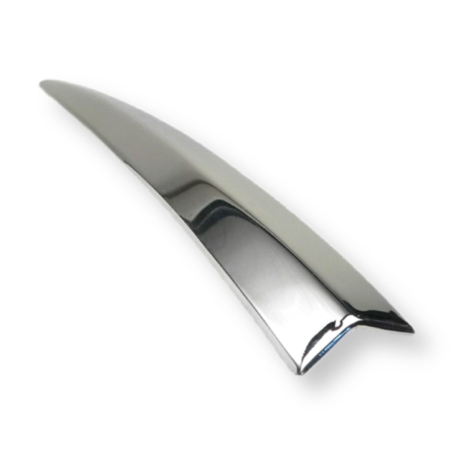 Scomadi Royal Alloy Front Upper Mudguard Trim Embellisher - Polished Stainless Steel