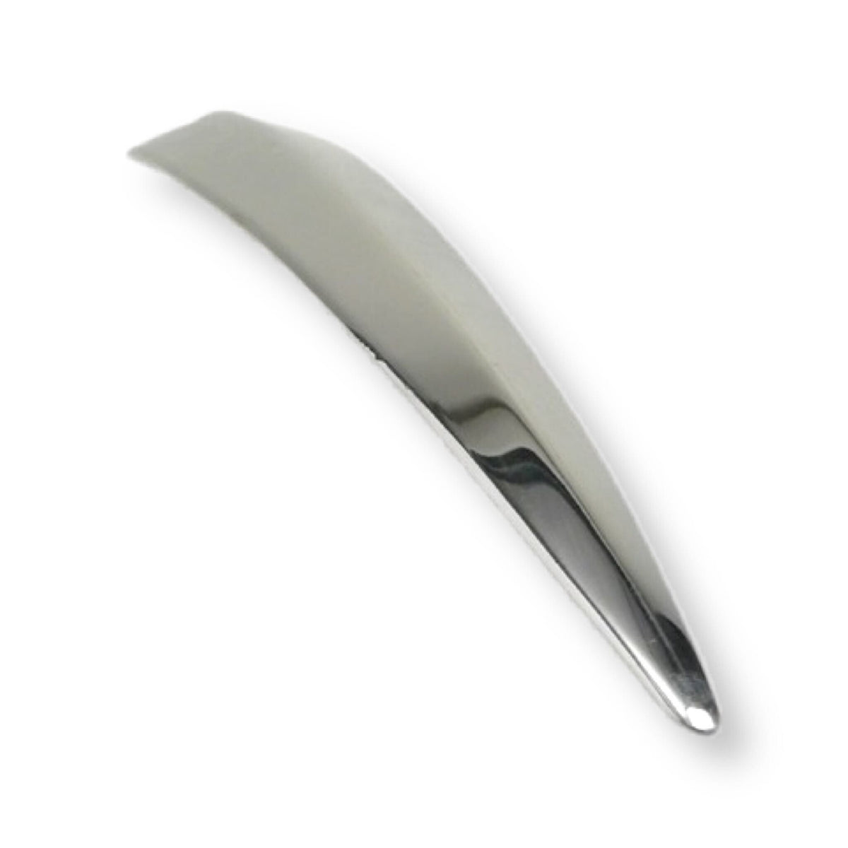 Scomadi Royal Alloy Front Upper Mudguard Trim Embellisher - Polished Stainless Steel