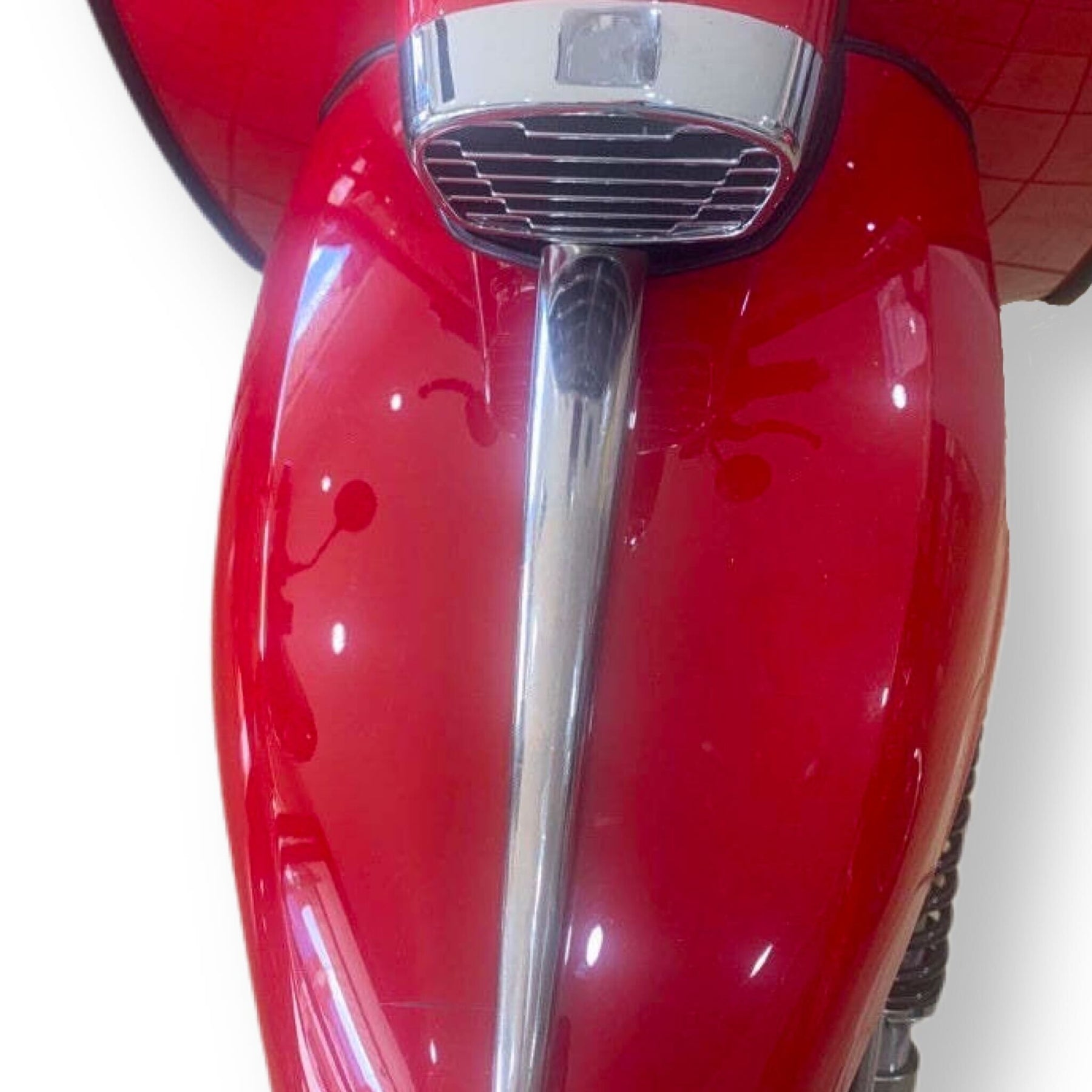 Scomadi Royal Alloy Front Upper Mudguard Trim Embellisher - Polished Stainless Steel