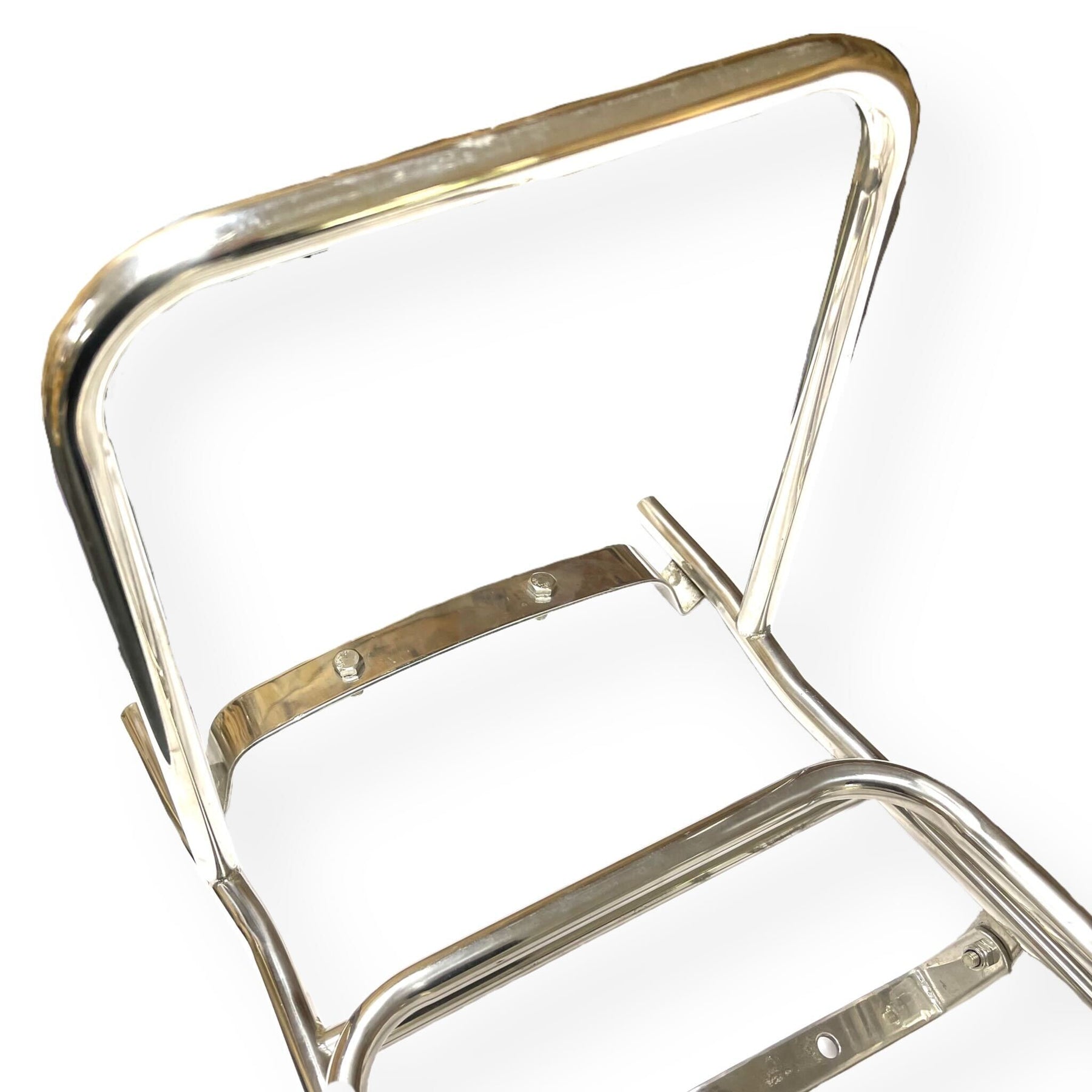 Scomadi Royal Alloy Madrid Rear Carrier - Polished Stainless Steel