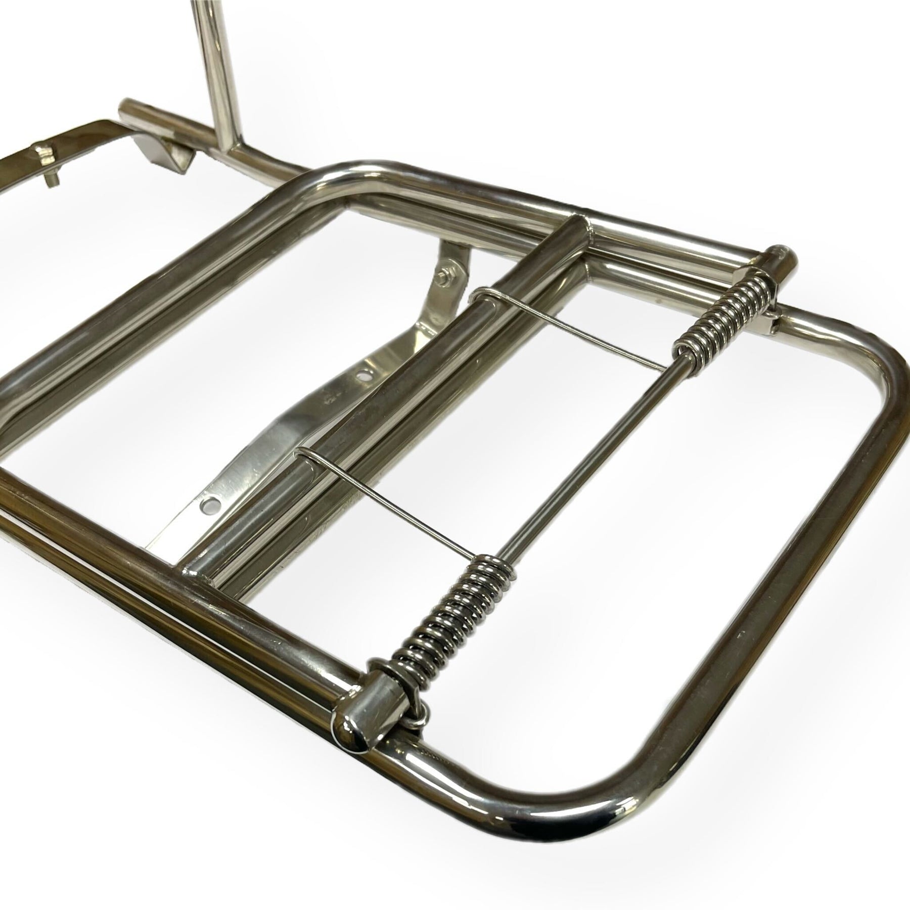 Scomadi Royal Alloy Madrid Rear Carrier - Polished Stainless Steel