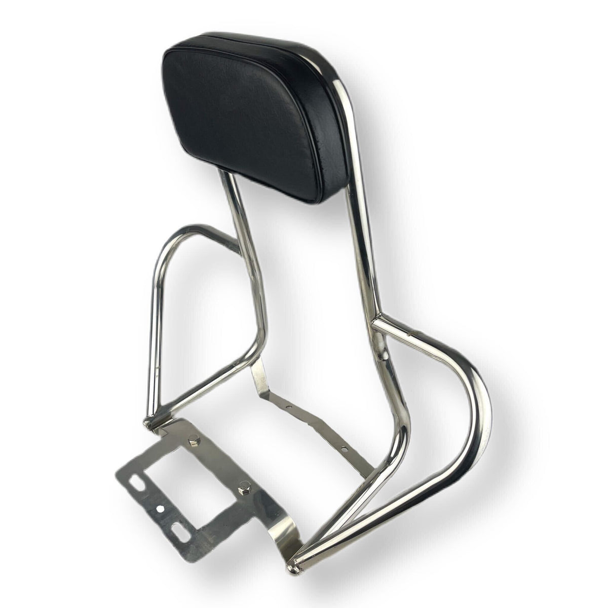 Scomadi TL/GT/GP Royal Alloy 2 in 1 Backrest - Polished Stainless Steel