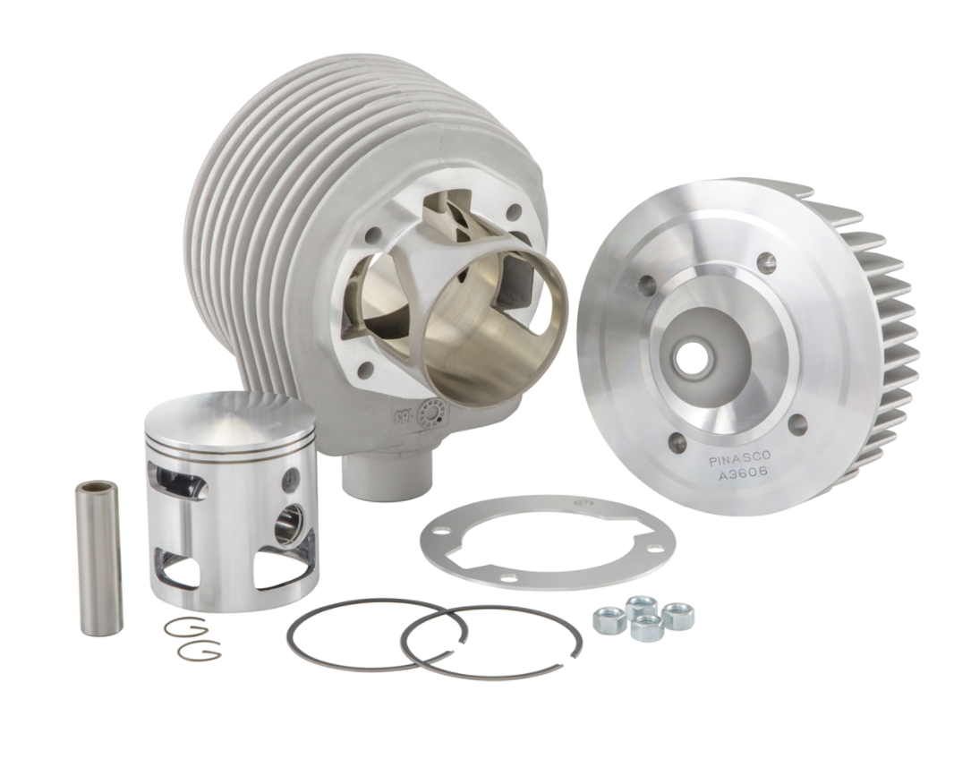 Vespa Super Sprint VBB VBA GL GT Pinasco 177cc 2 Port Alloy Cylinder Kit