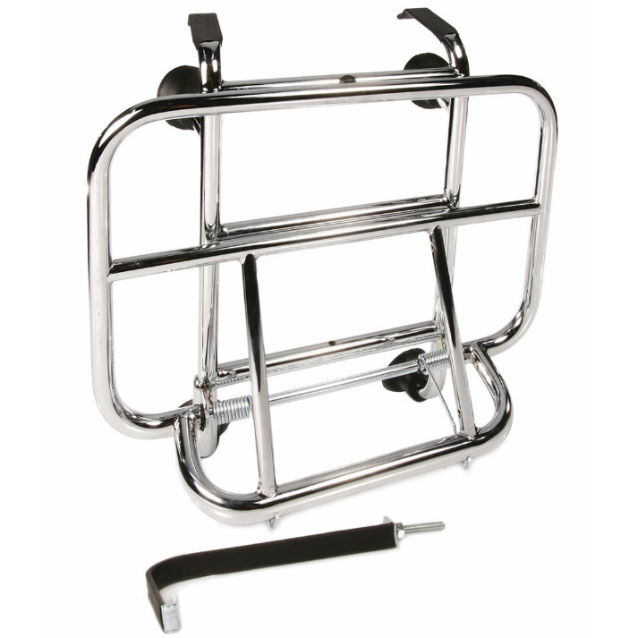 Piaggio Vespa GTS GT GTV LX Front Carrier - Chrome
