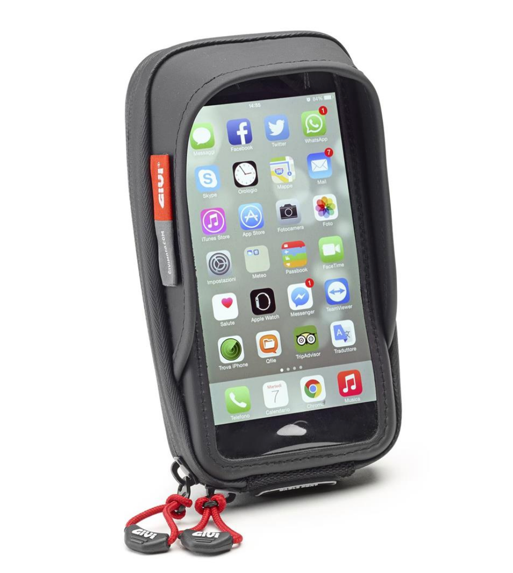Lambretta Vespa Universal Iphone Samsung Smartphone Holder GIVI for mounting to mirror rod/screen/handlebar