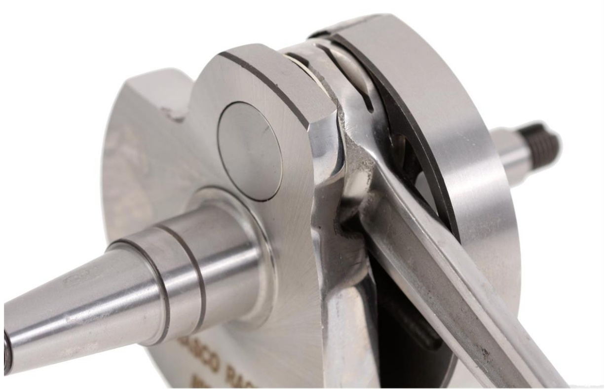 Vespa PX200 P200E Rally200 PINASCO Racing Crankshaft 57mm Stroke 110mm Conrod