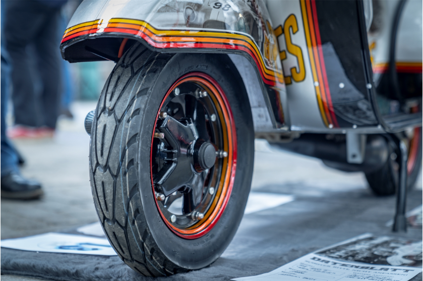 Vespa Lambretta Scooter SIP Performer Tyre 2.0 350 x 10" 59P TL/TT reinforced