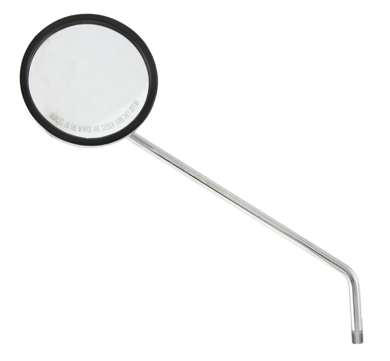 Vespa PX PE PK Round Standard Handlebar Mounted Mirror Left Hand - Piaggio