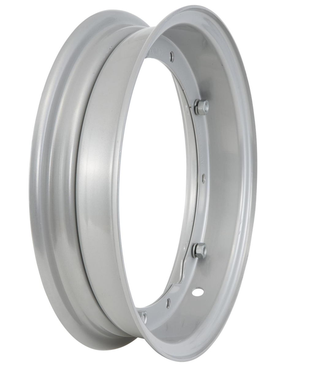 Vespa PX PE T5 Rally V50 PK Wheel Rim 2.1 x 10" Silver - Piaggio