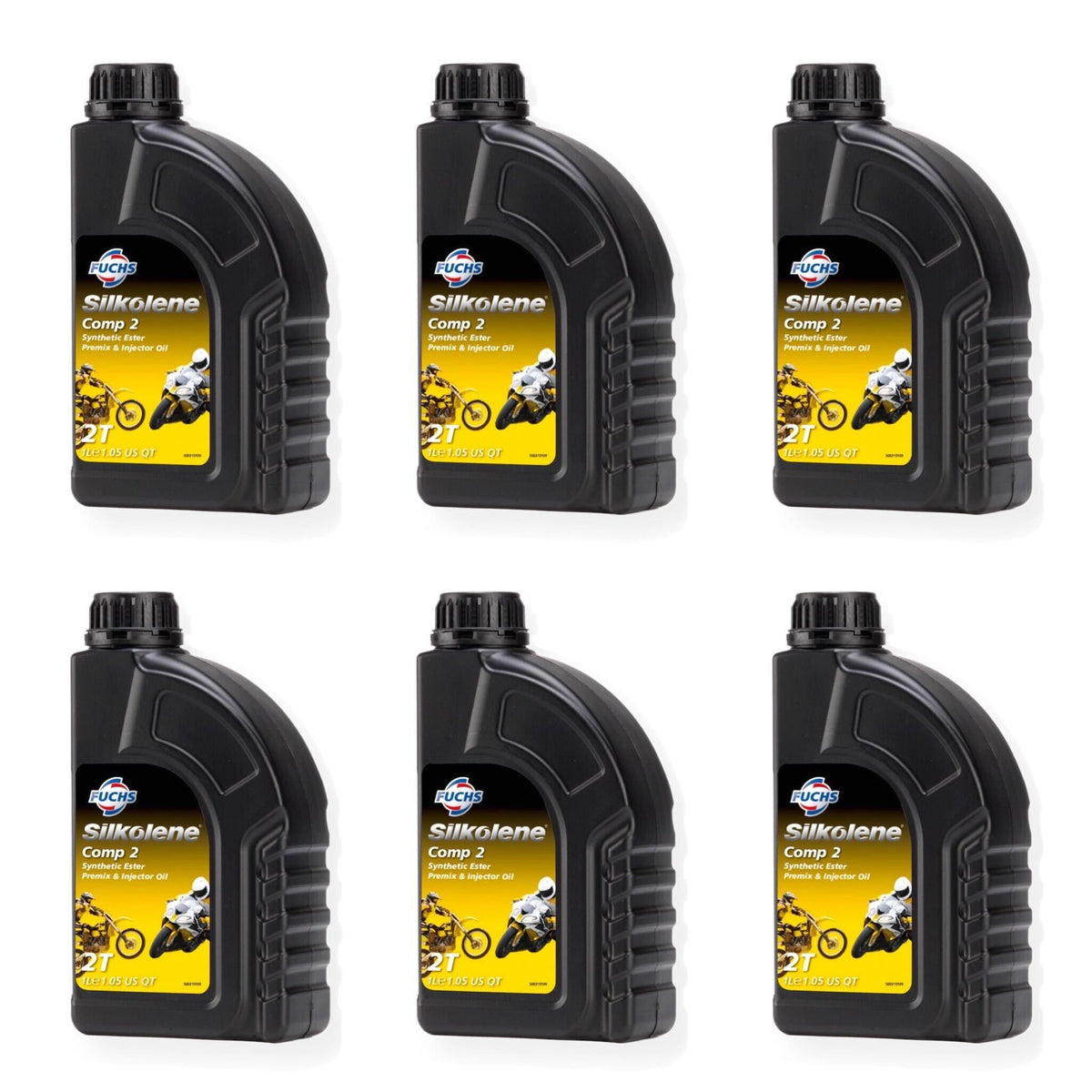 Silkolene Comp 2 Synthetic Engine Oil 1L - 6 Pack