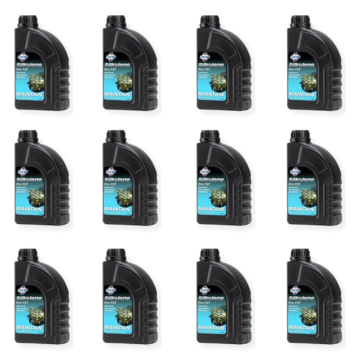 Silkolene Fuel System Cleaner Pro FST 1L - 12 Pack