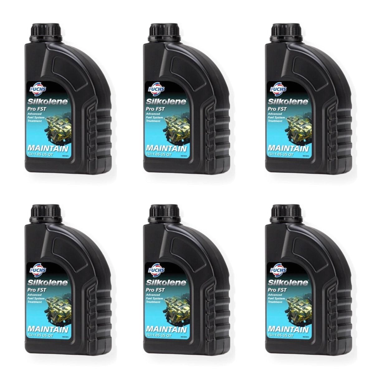 Silkolene Fuel System Cleaner Pro FST 1L - 6 Pack