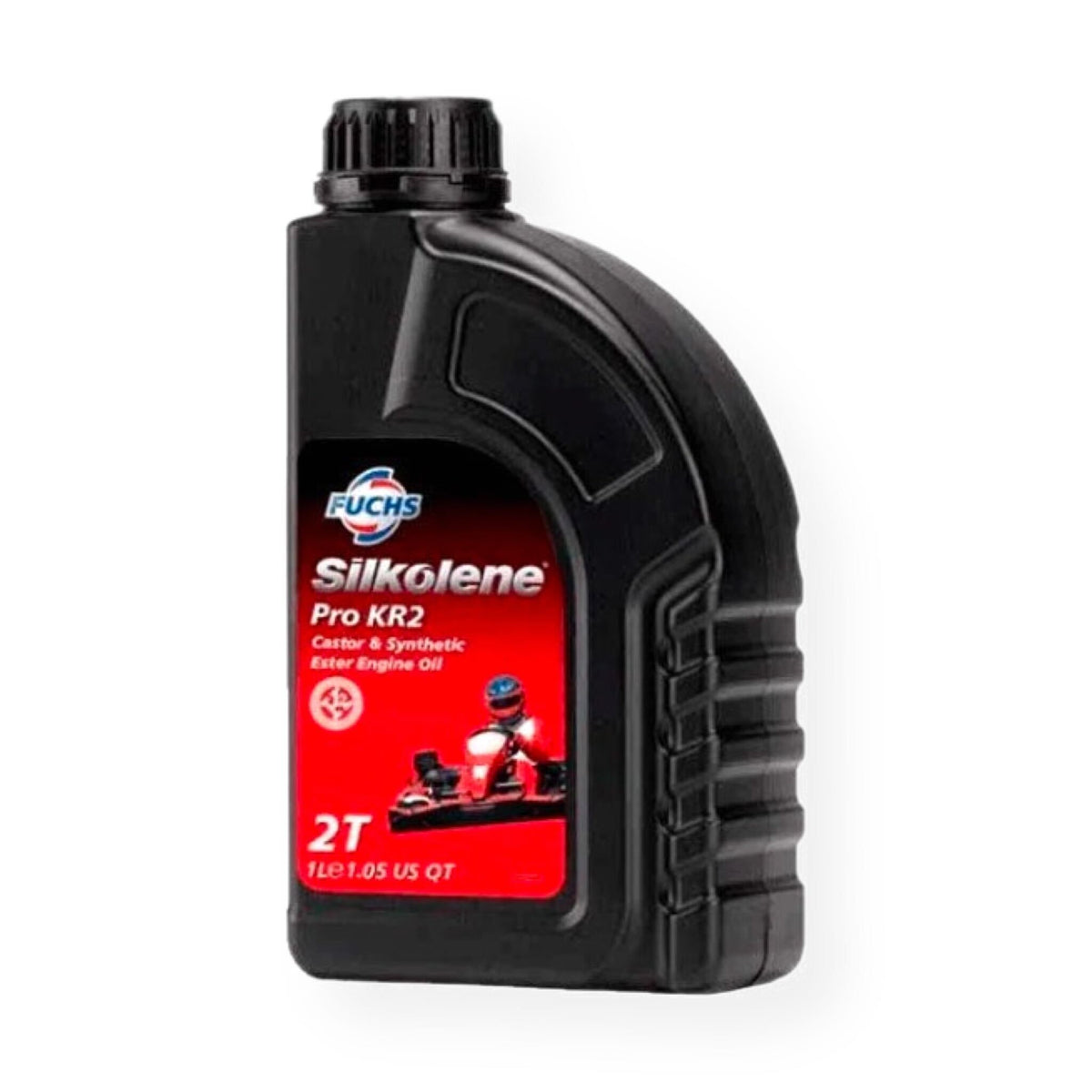 Silkolene Pro KR2 Castor Ester Synthetic 2T Karting Kart Engine Oil 1L