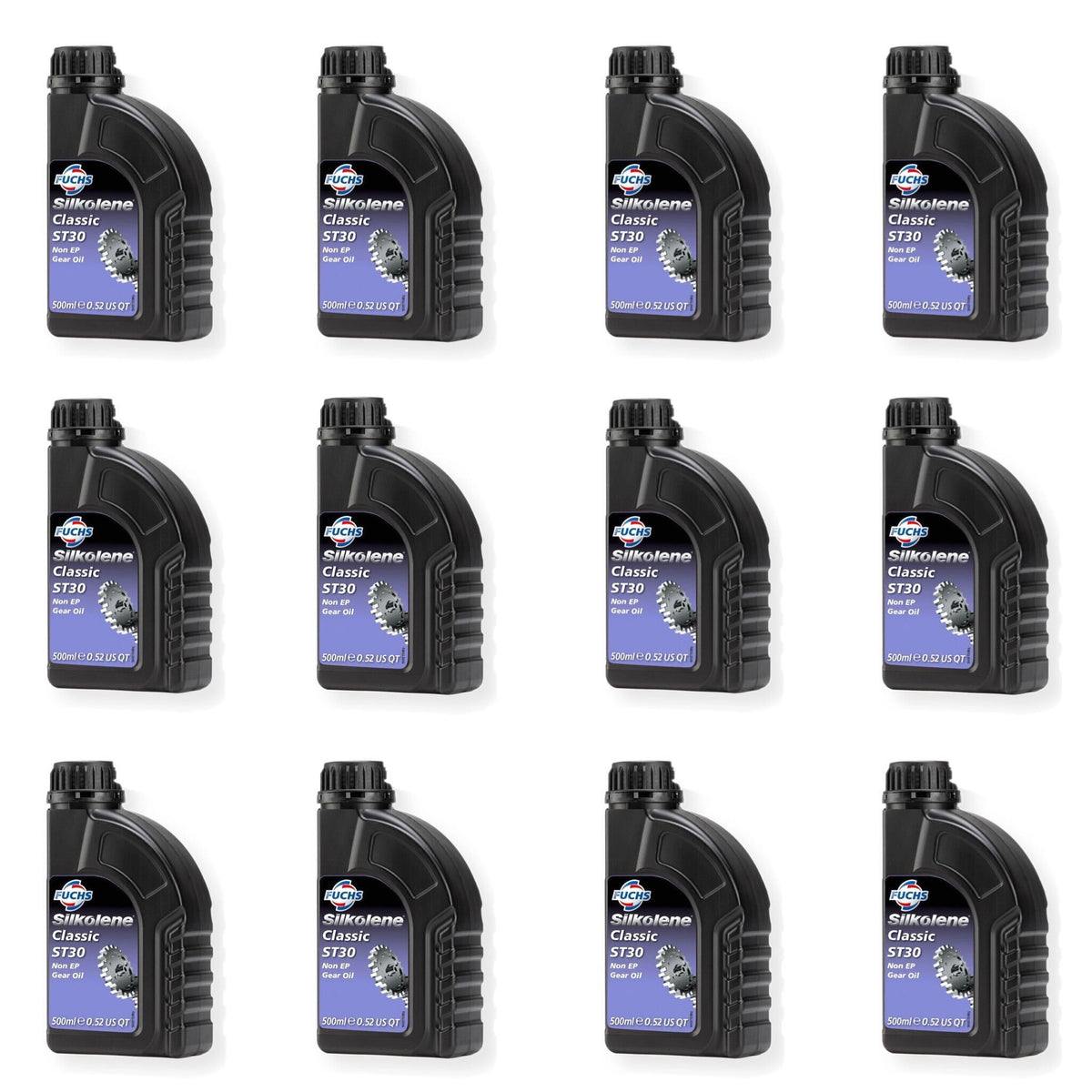 Silkolene Vespa Classic Gear Oil ST30 Medium 1L - 12 Pack