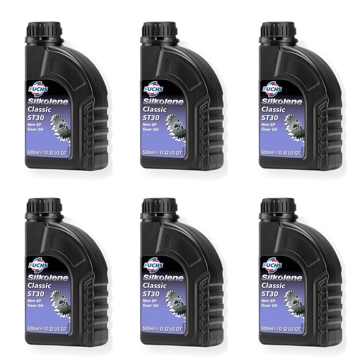 Silkolene Vespa Classic Gear Oil ST30 Medium 1L - 6 Pack
