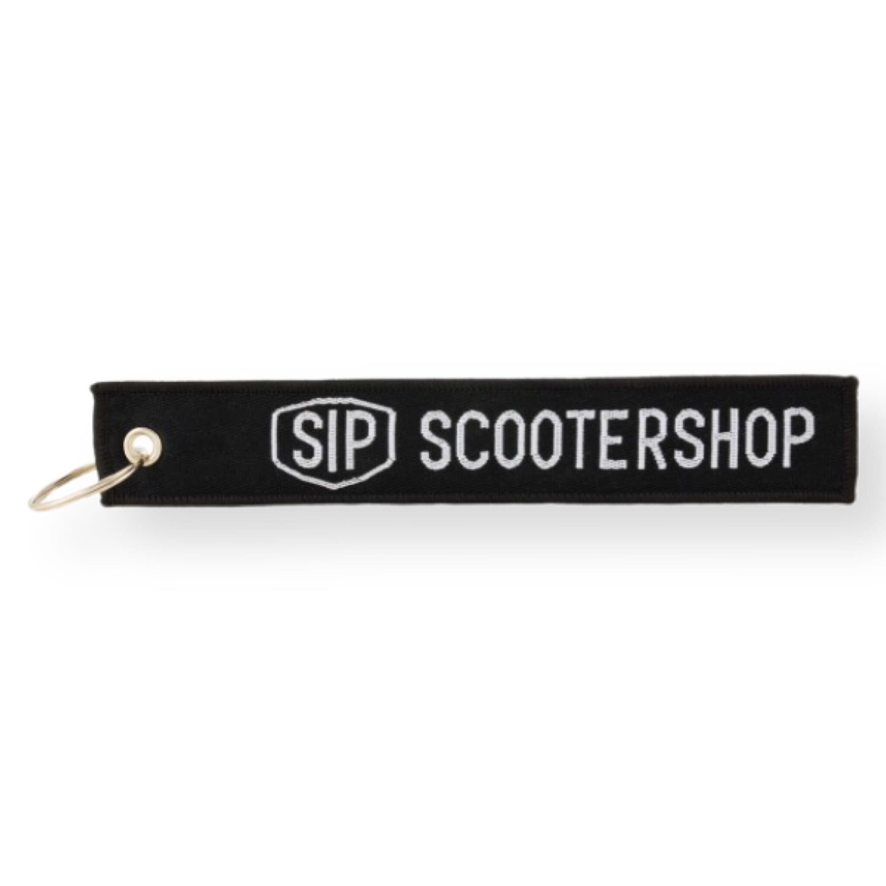 Sip Tape Logo Lanyard - Black/White