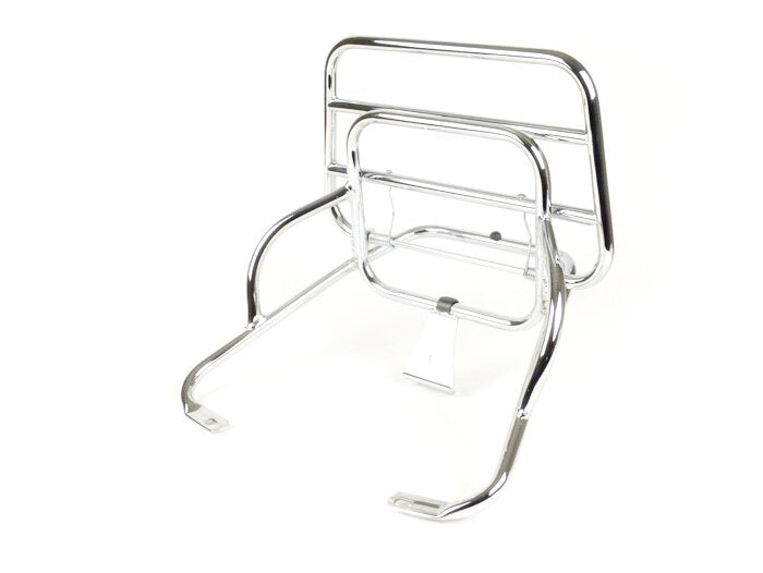 Vespa Primavera Sprint S 50 125 150 Chrome Rear Fold Down Carrier