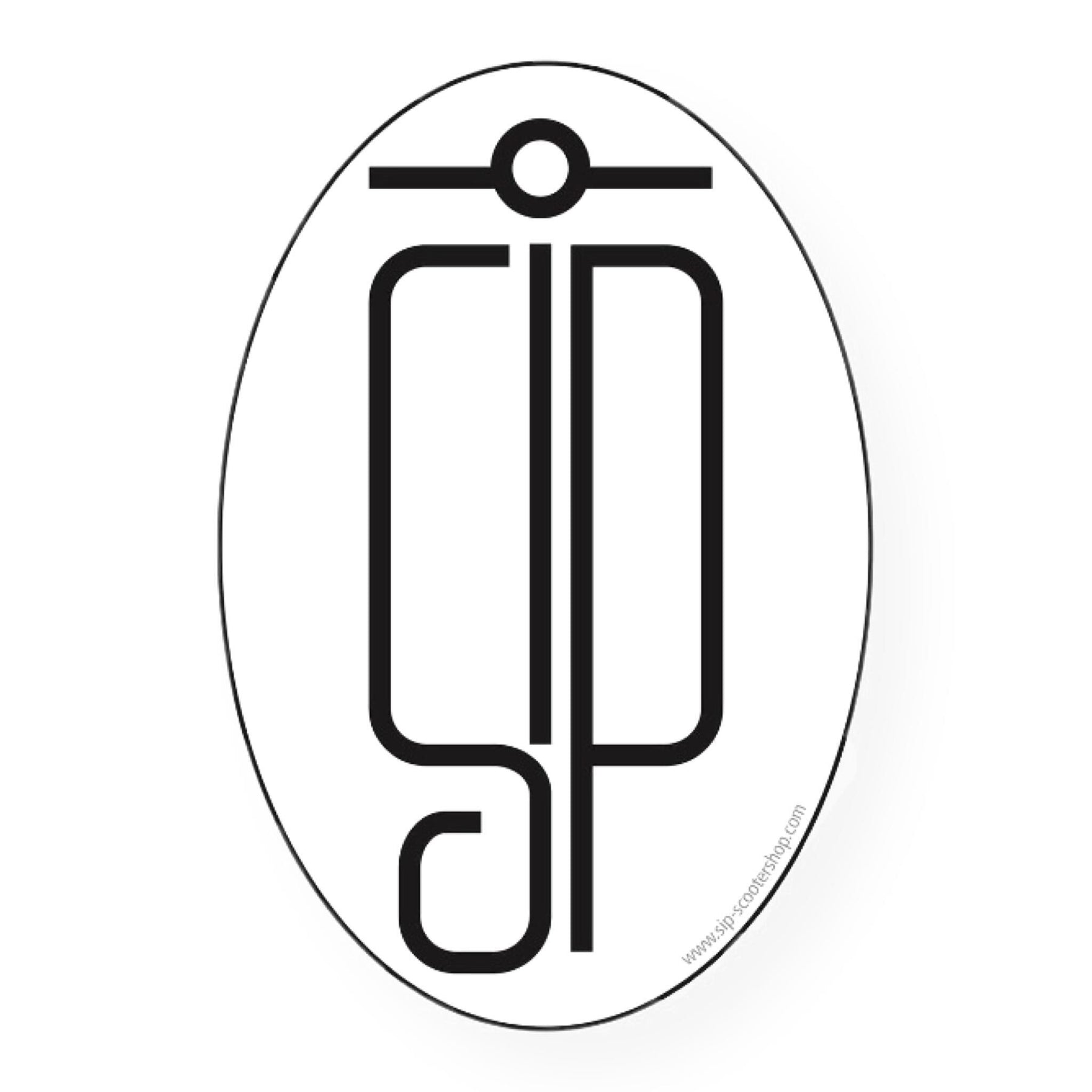 Sticker - SIP - Signet - Oval - 70mm x 48mm