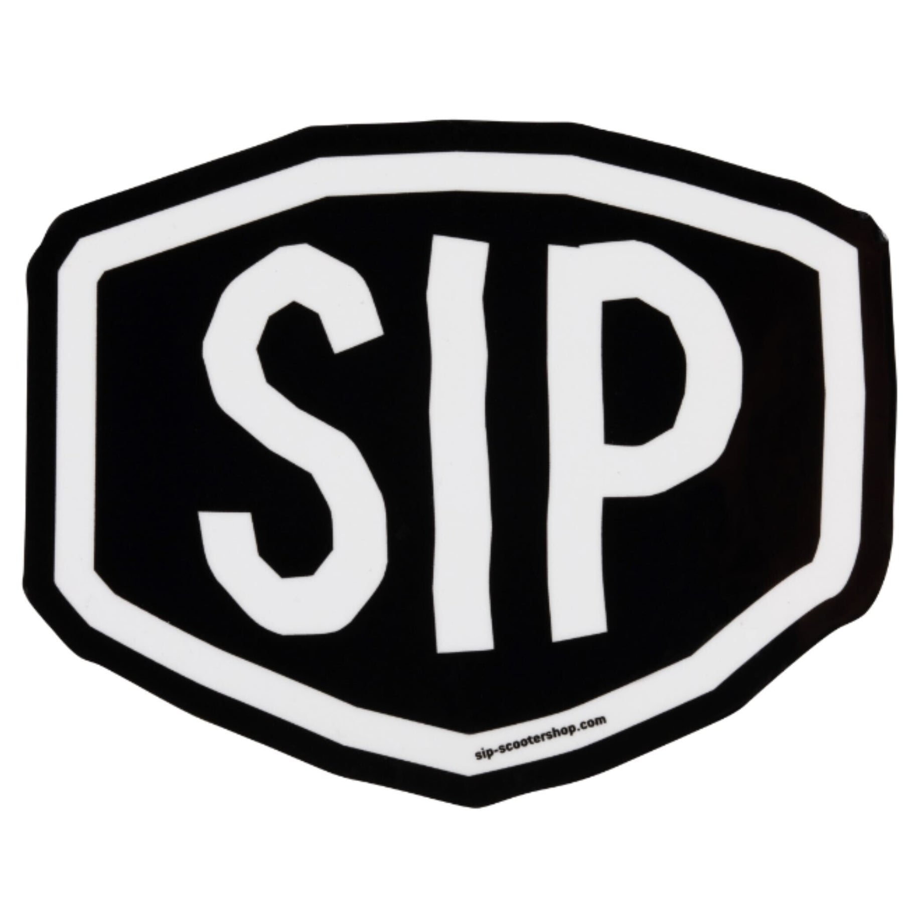SIP Tape Logo Sticker - 70mm x 55mm - Black