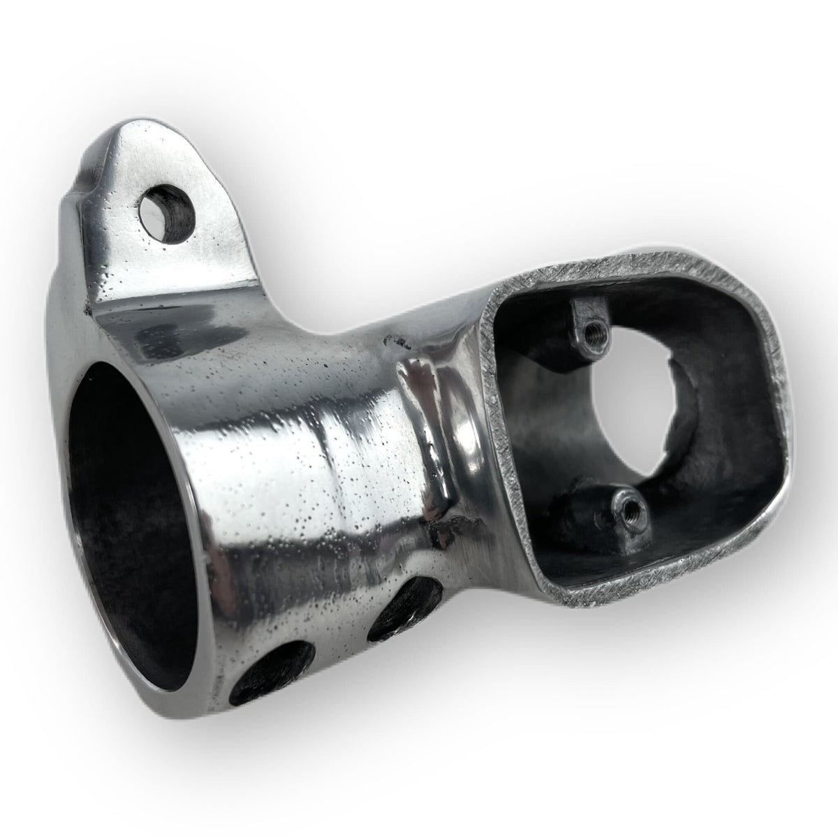 Lambretta Series 2 TV175 Hydraulic OutBoard Front Disc Light Switch Housing - Polished Alloy