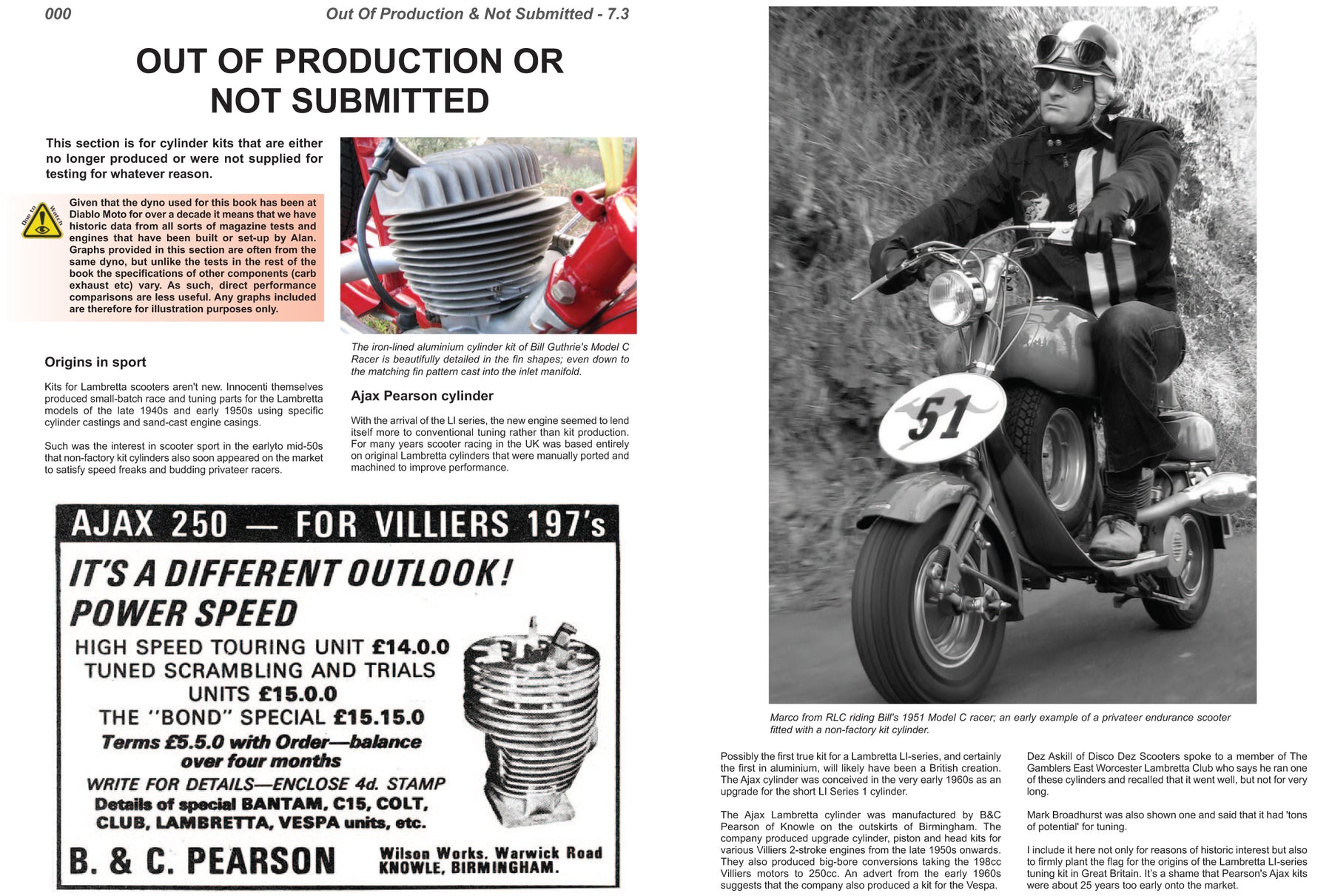 The Complete Spanner’s Stickys Sticky Lambretta Kit Book (Soft Back)