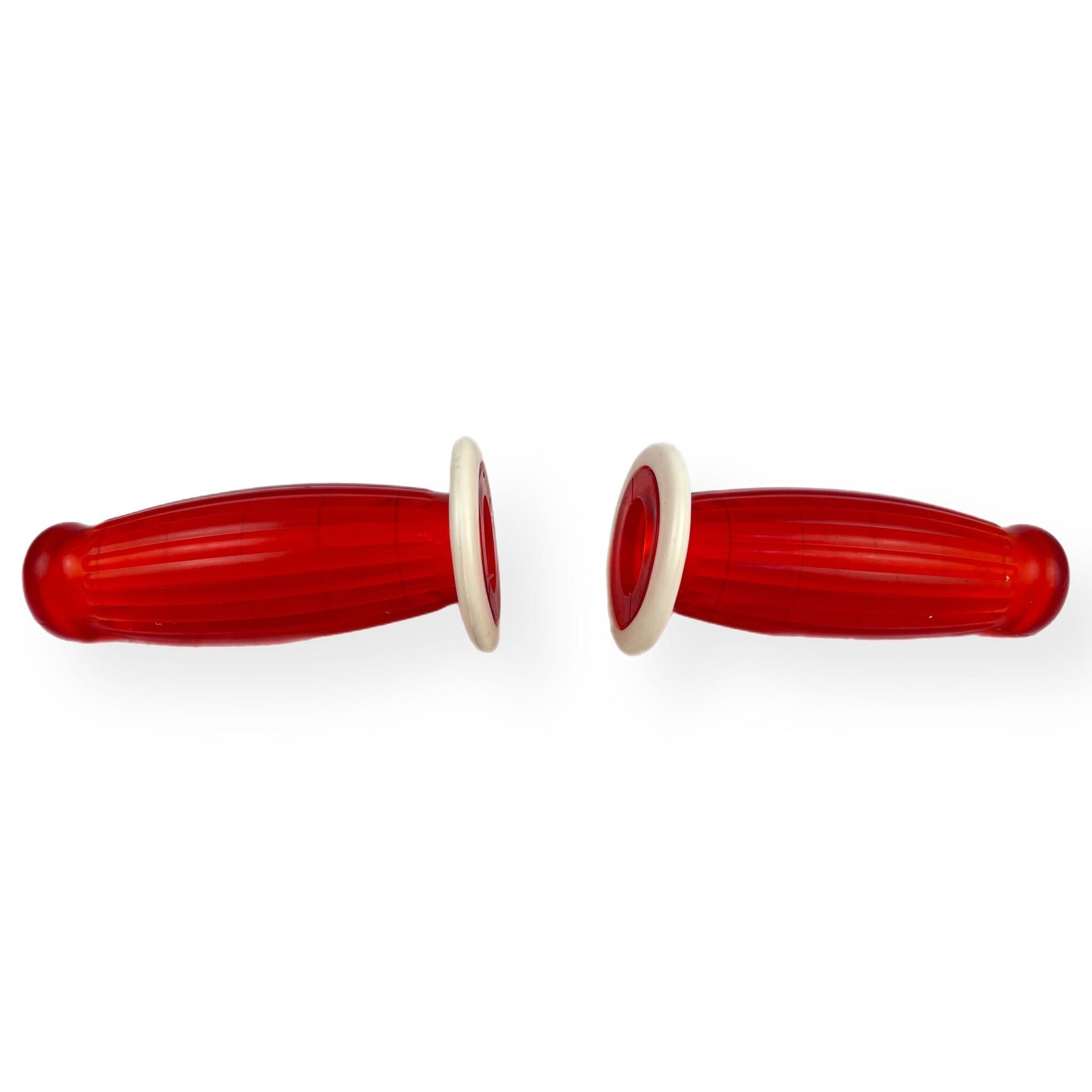Lambretta Series 2 Li TV Balloon Grips Dot Type 27mm Red