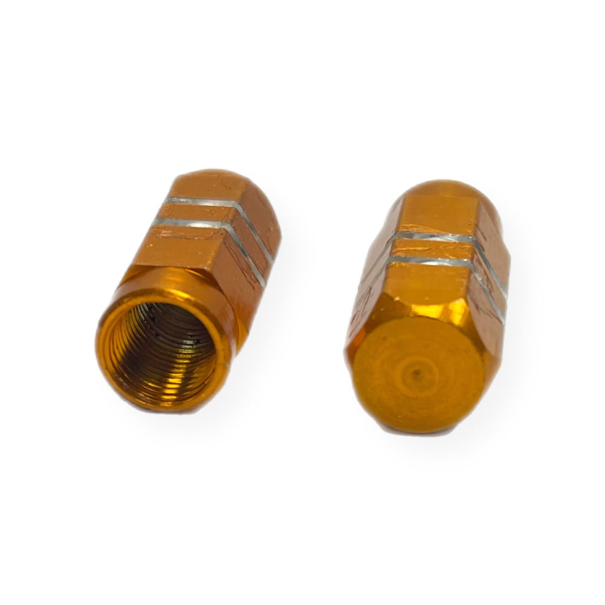 Valve Cap Orange Hex