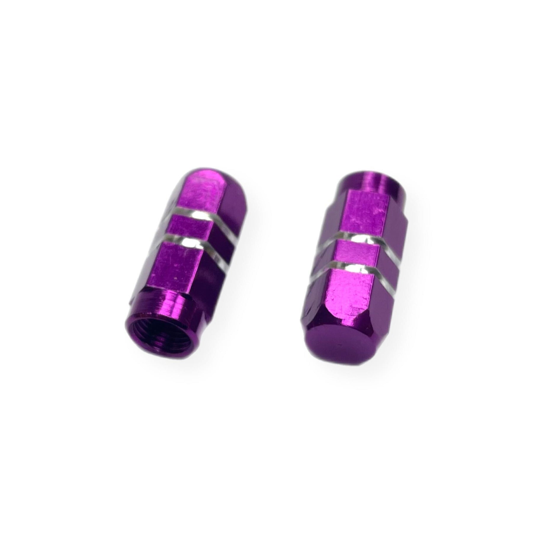 Valve Cap Purple Hex