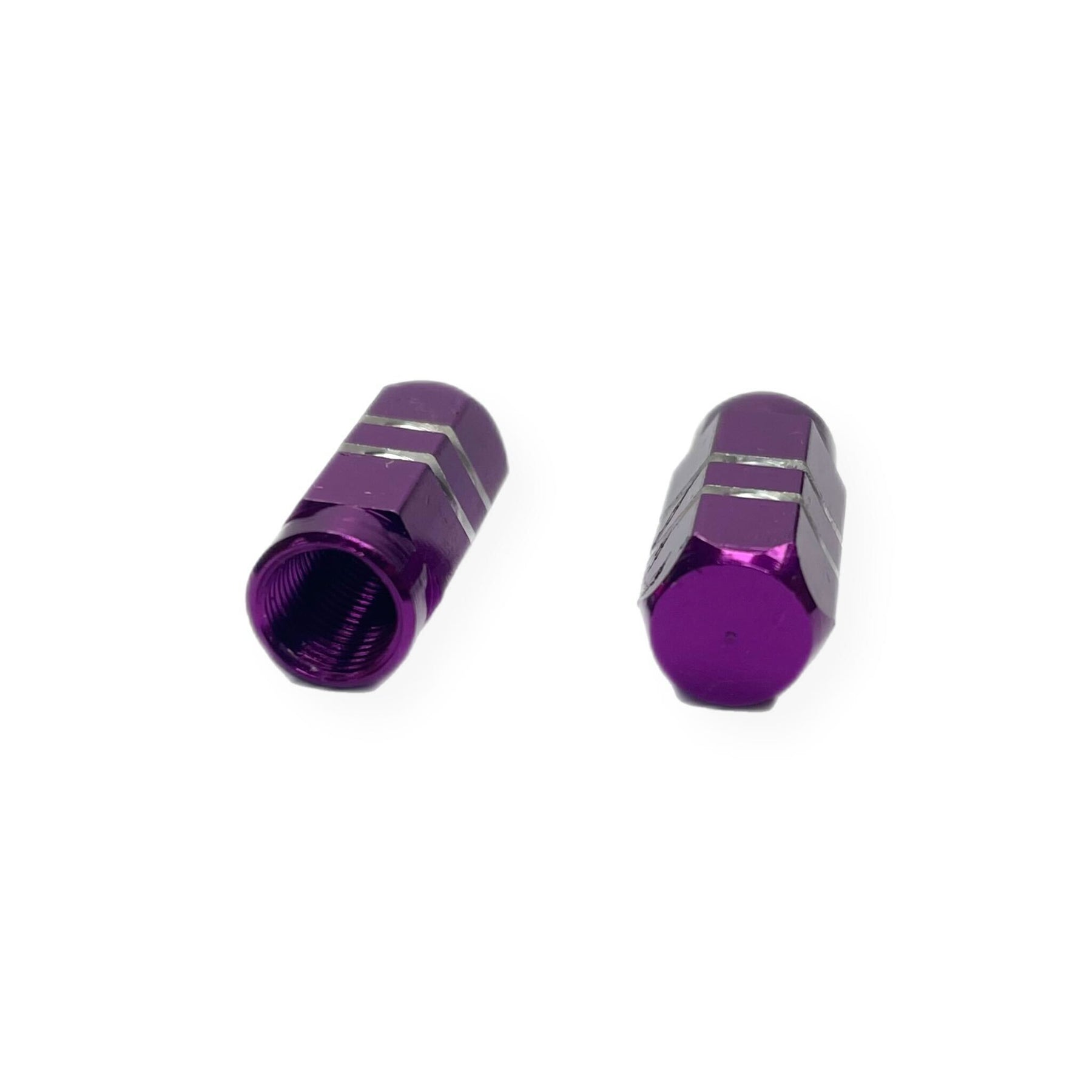 Valve Cap Purple Hex