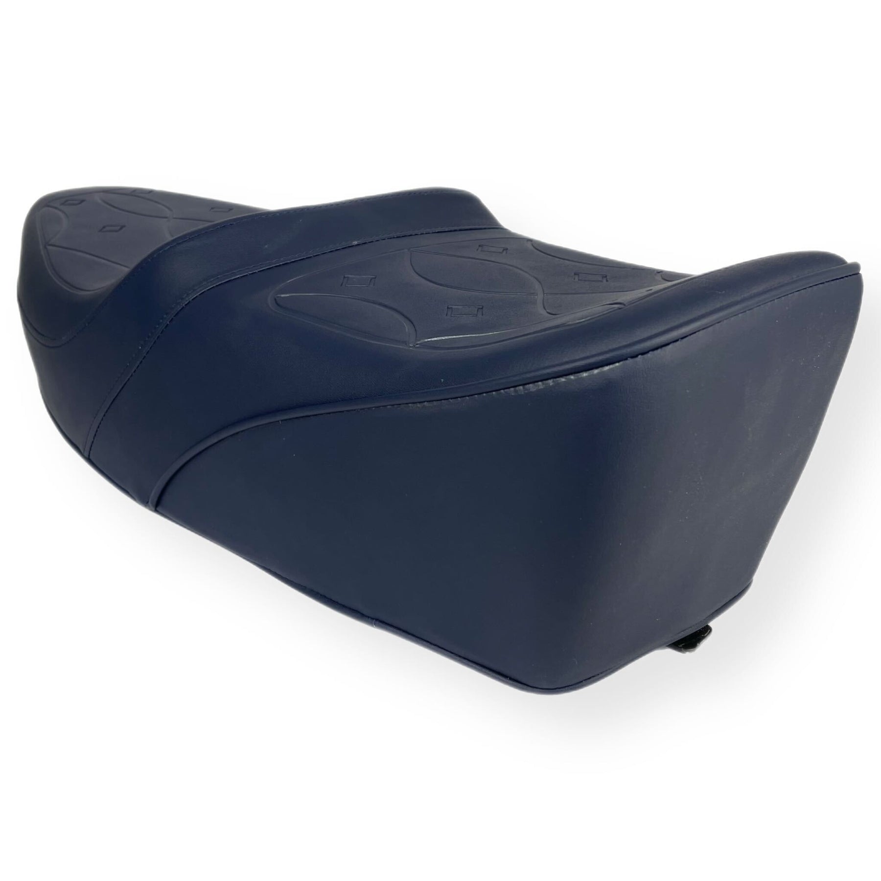 Vespa PX PE T5 Classic Yankee King Queen Seat Custom Pattern - Dark Blue