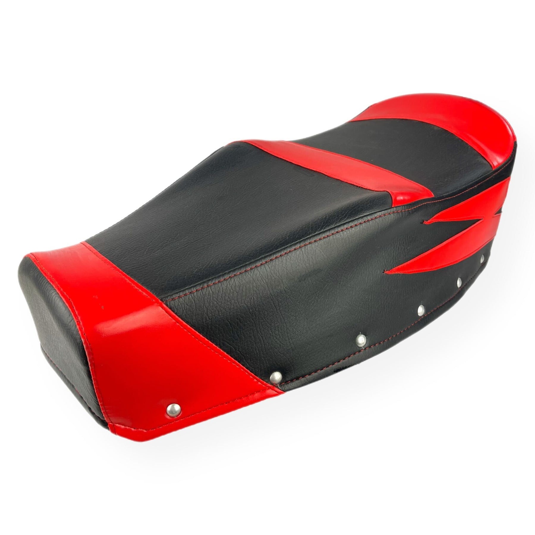 Vespa - Seat Cover Covolo - Black & Red