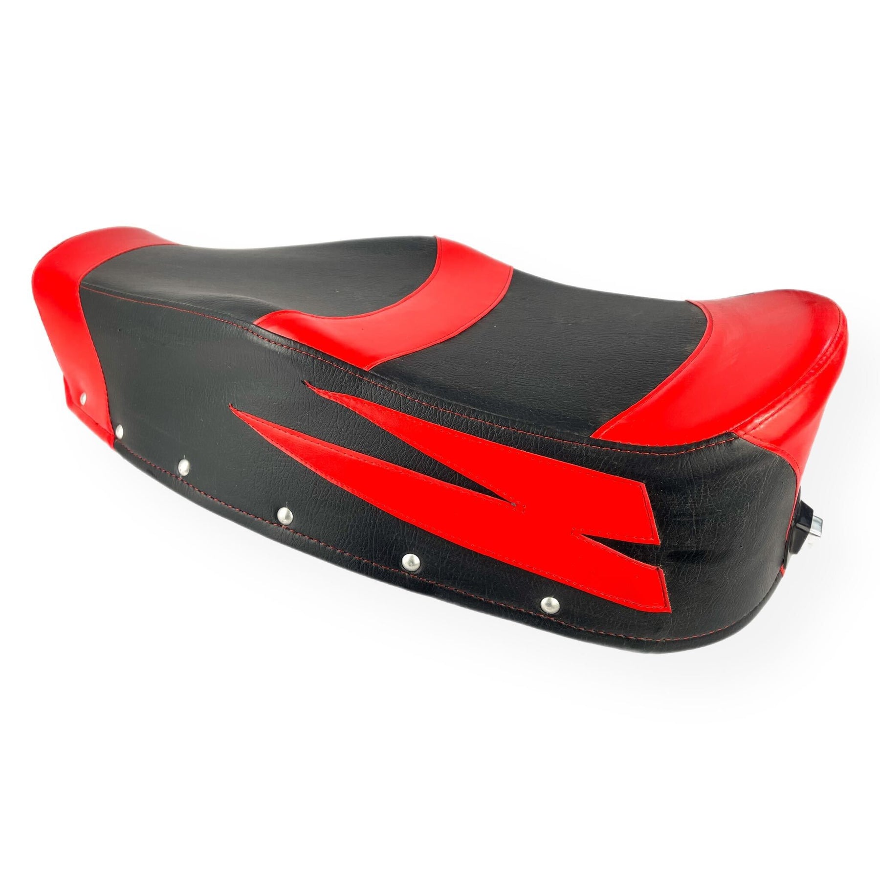 Vespa - Seat Cover Covolo - Black & Red