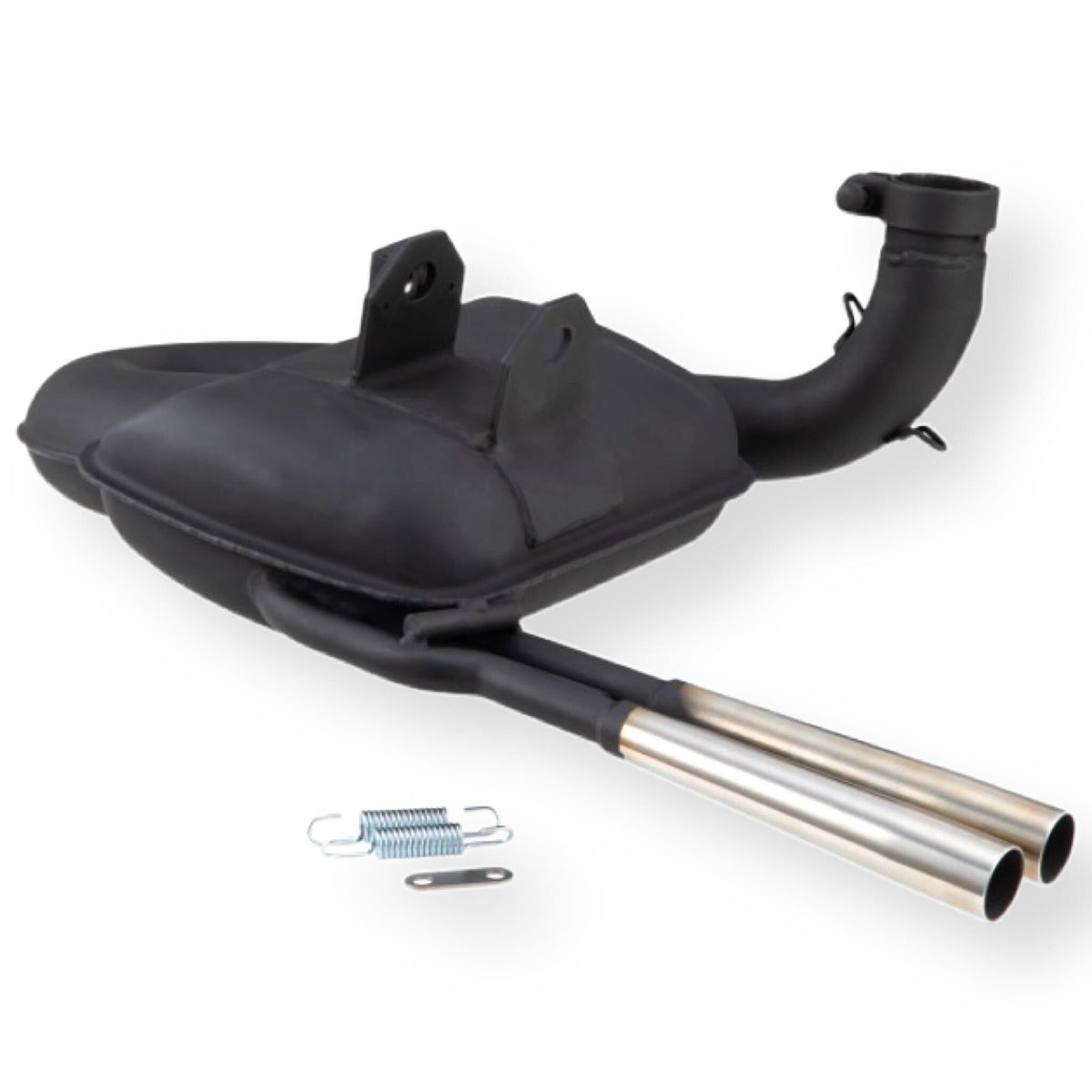 Vespa PX PE Super Sprint VNA VBA 125 150 SIP Road 3.0 Sport Style Racing Exhaust - Black