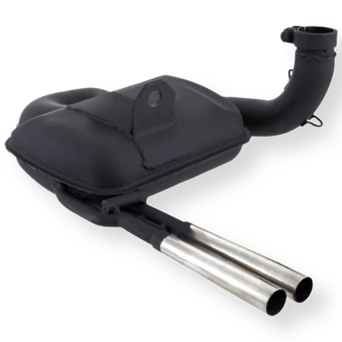 Vespa PX PE Super Sprint VNA VBA 125 150 SIP Road 3.0 Sport Style Racing Exhaust - Black