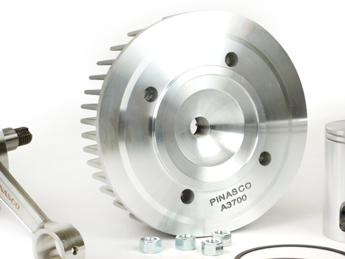 Vespa 150cc Super Sprint GL GTR VBB VNB VBA 2 Port Pinasco 177cc Iron Cylinder And Crankshaft Kit