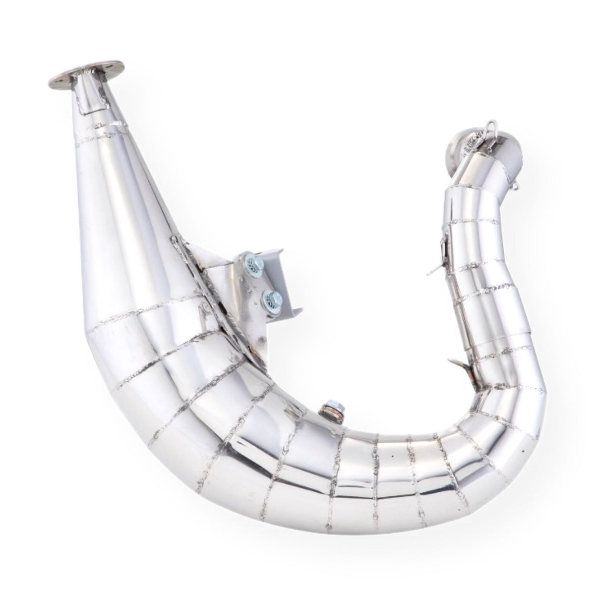 Vespa 200 Rally P200E PX200 E Lusso Cosa SIP Performance NORDSPEED Design Racing Exhaust - Stainless Steel Polished