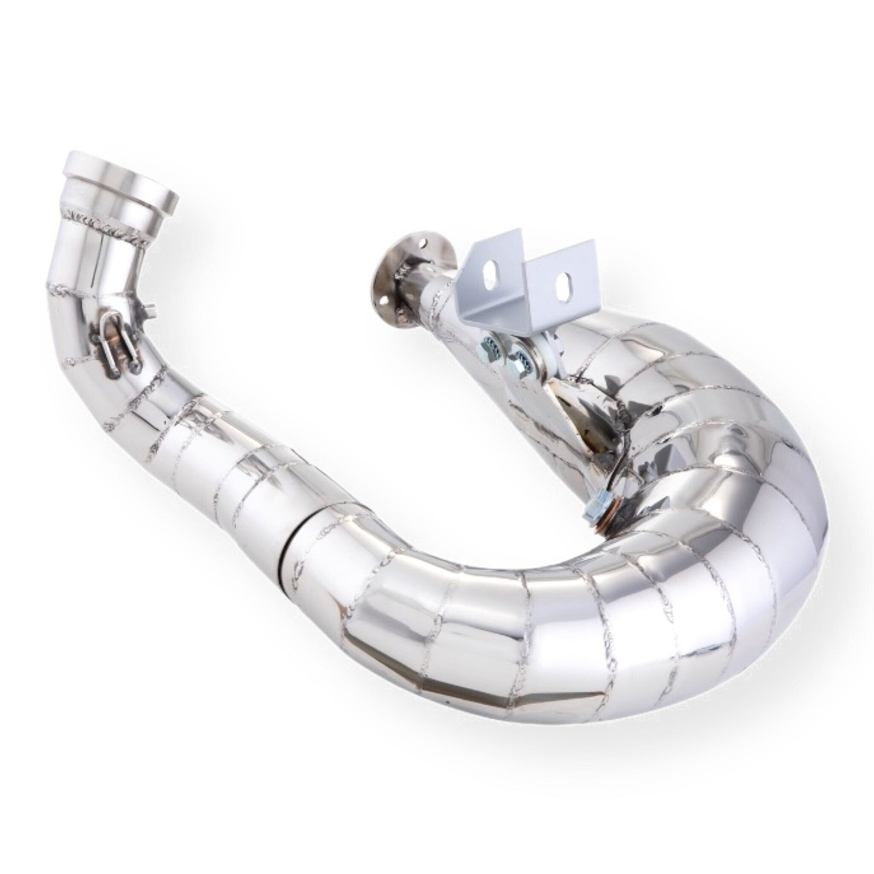 Vespa 200 Rally P200E PX200 E Lusso Cosa SIP Performance NORDSPEED Design Racing Exhaust - Stainless Steel Polished