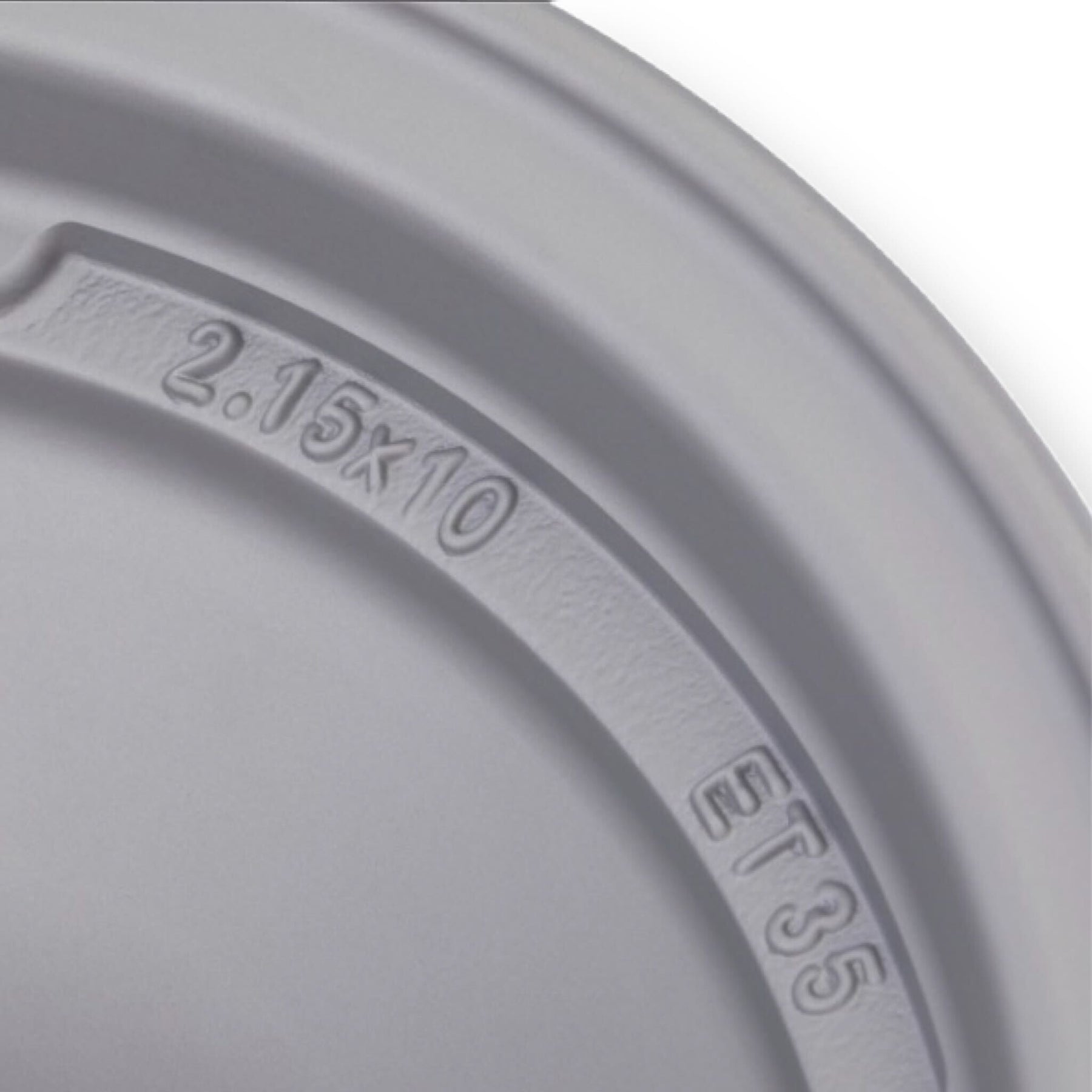 Vespa V50 S/SR/R SIP Tubeless Wheel Rim 2.15" Closed 4 Hole - Silver