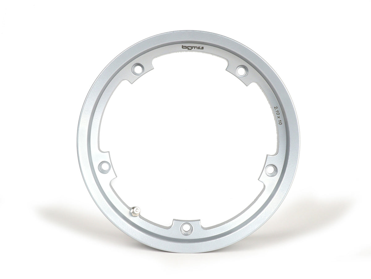 Vespa PX PE T5 Super Sprint Rally V50 2.10 x 10 inch BGM PRO Tubeless Wheel Rim - Silver
