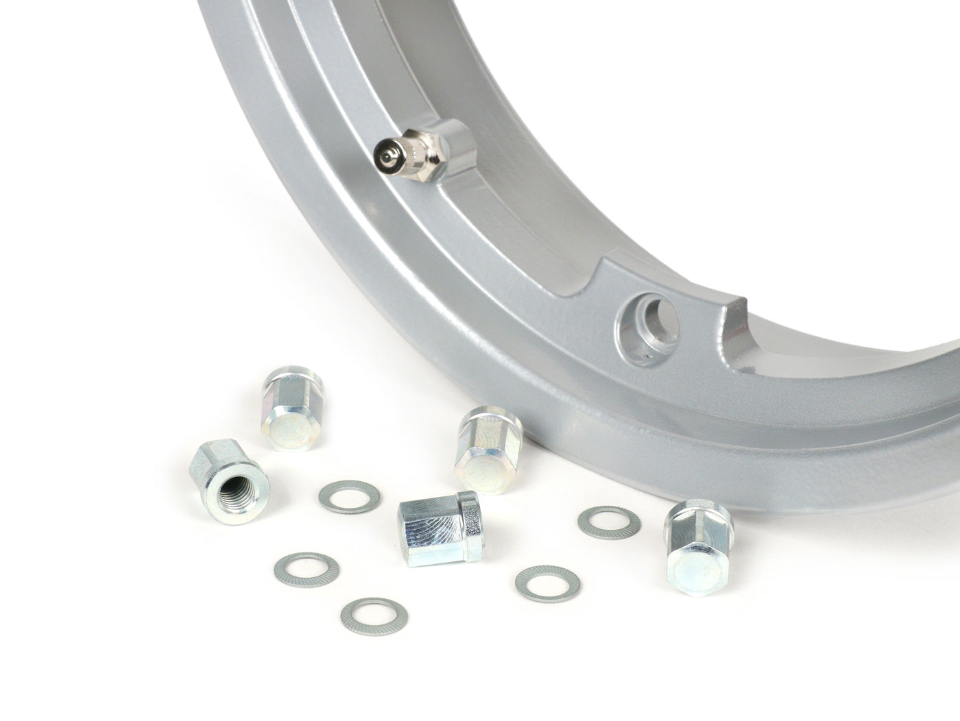 Vespa PX PE T5 Super Sprint Rally V50 2.10 x 10 inch BGM PRO Tubeless Wheel Rim - Silver