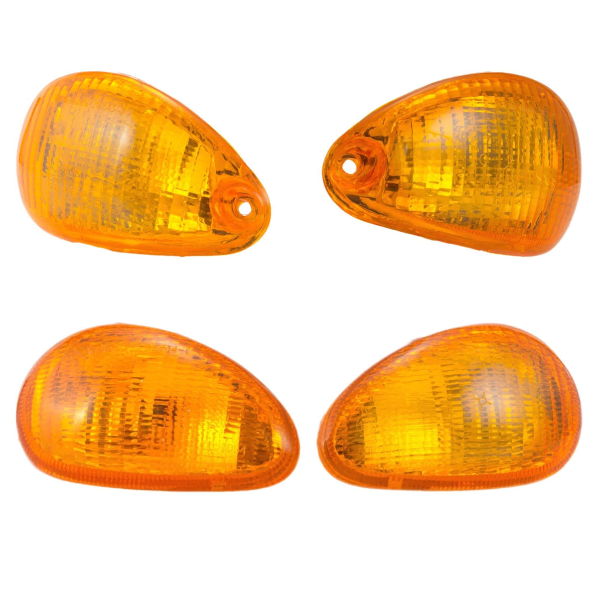 Vespa ET2 ET4 50 125 150 Front & Rear Indicator Set - Amber - Bosatta